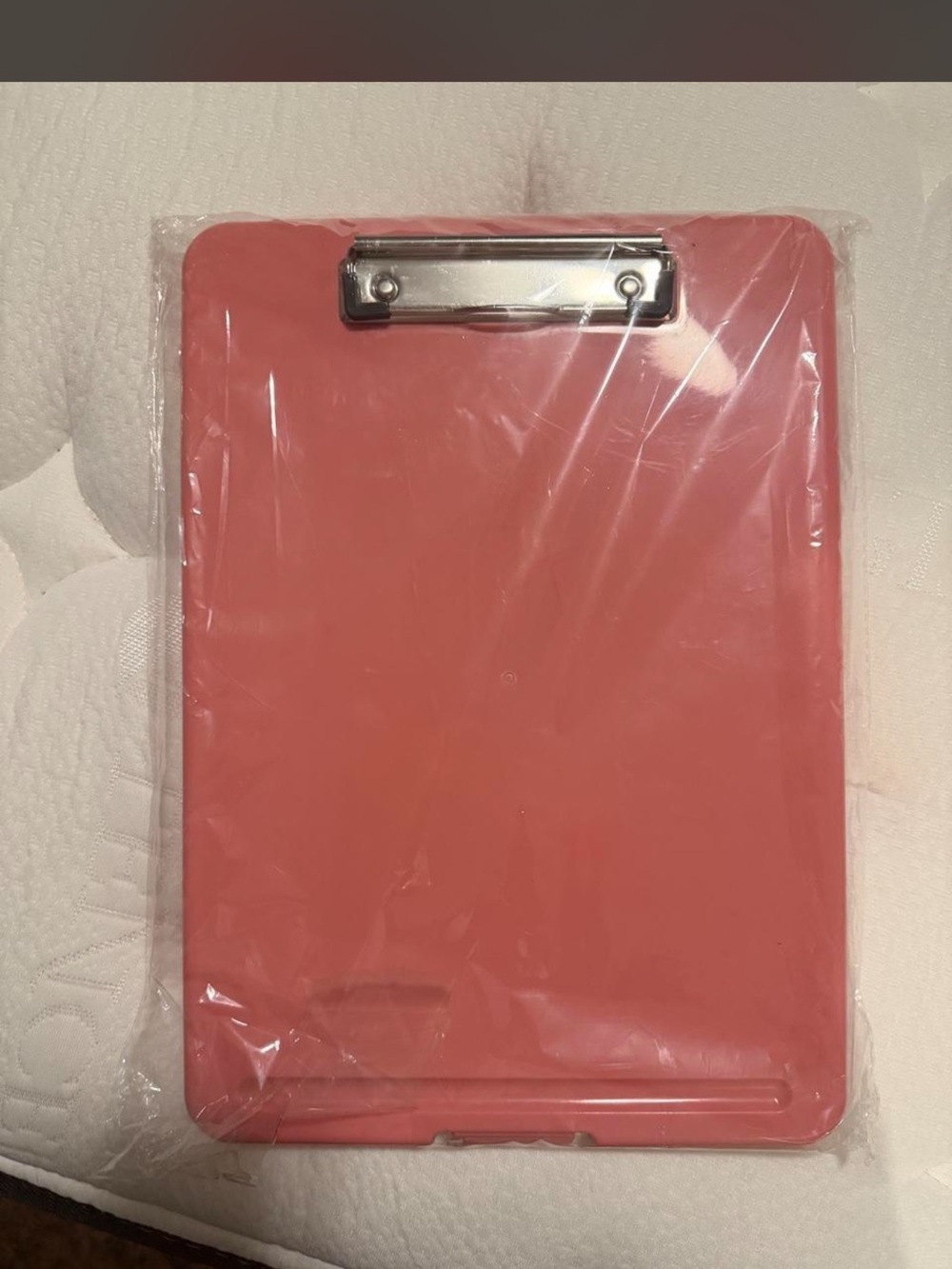 IKEA Pink Tablet Clipboard Case with Metal Clip
